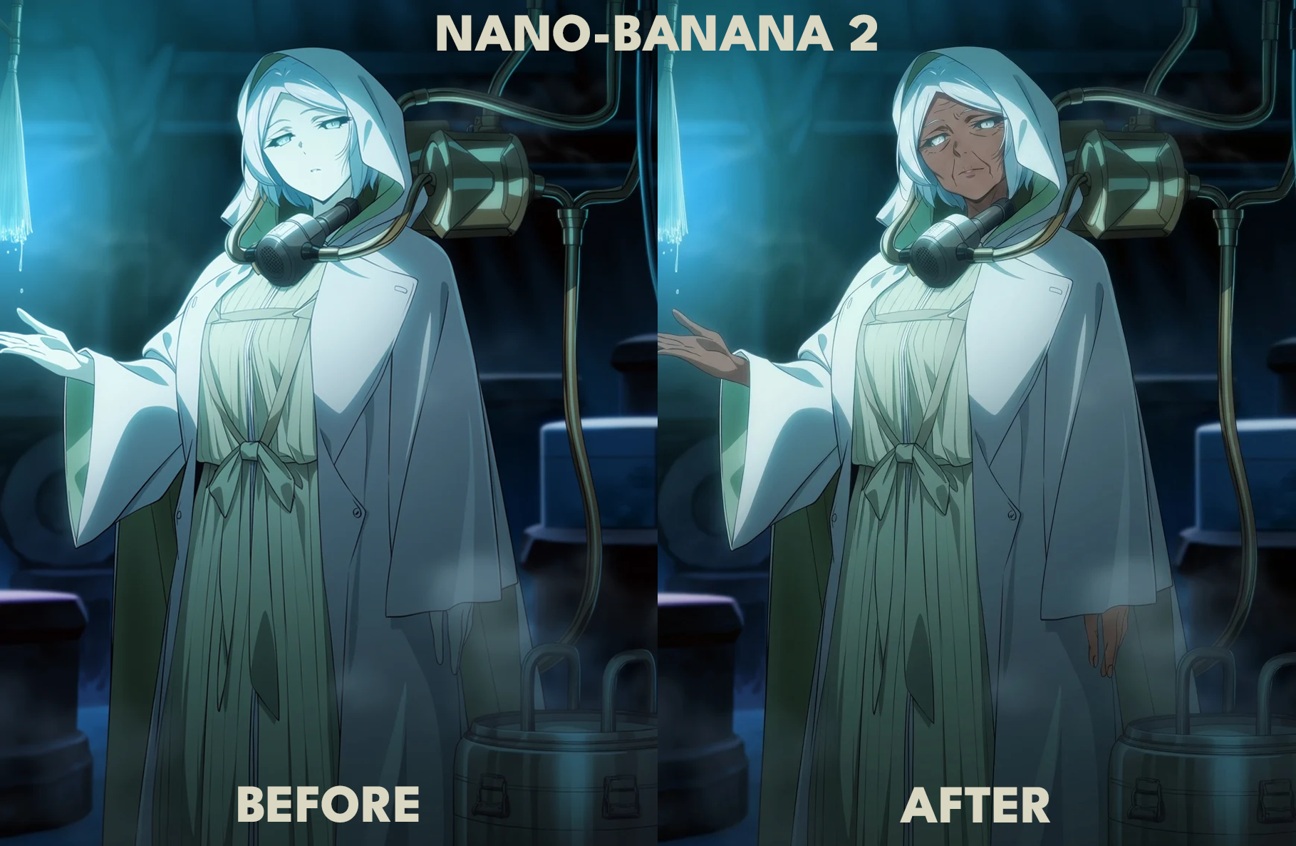 Image edited with the Nano-Banana 2 model for age and color